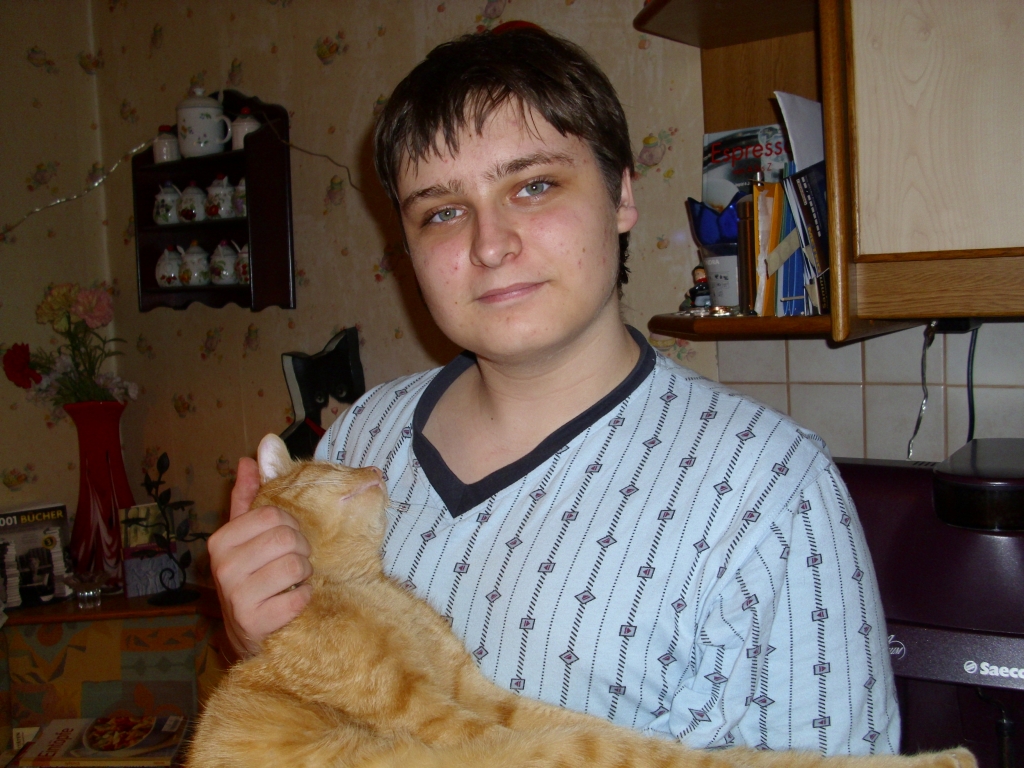 Dominik mit Ramses